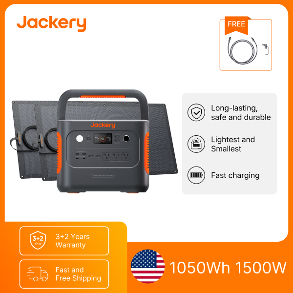 Jackery E1000AC：1050Whのポータブル電源 - Solar Emergency Charger のレビューと価格