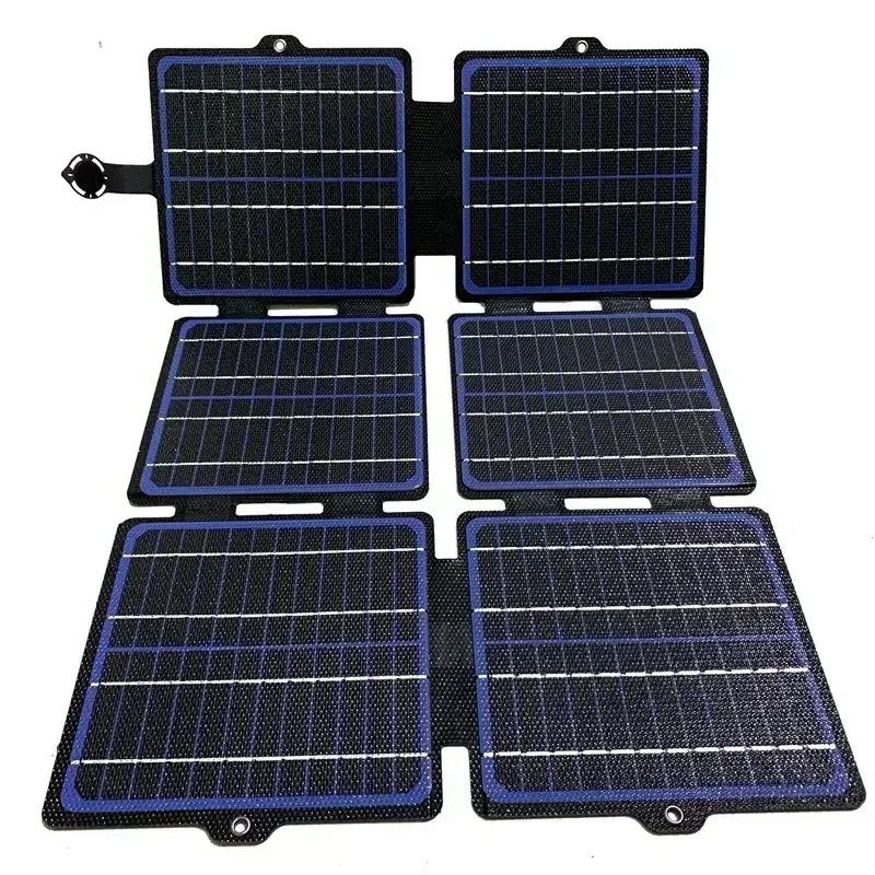 防水折りたたみ式ソーラーパネル,150W,ソーラーチャージャ - Solar Emergency Charger のレビューと価格