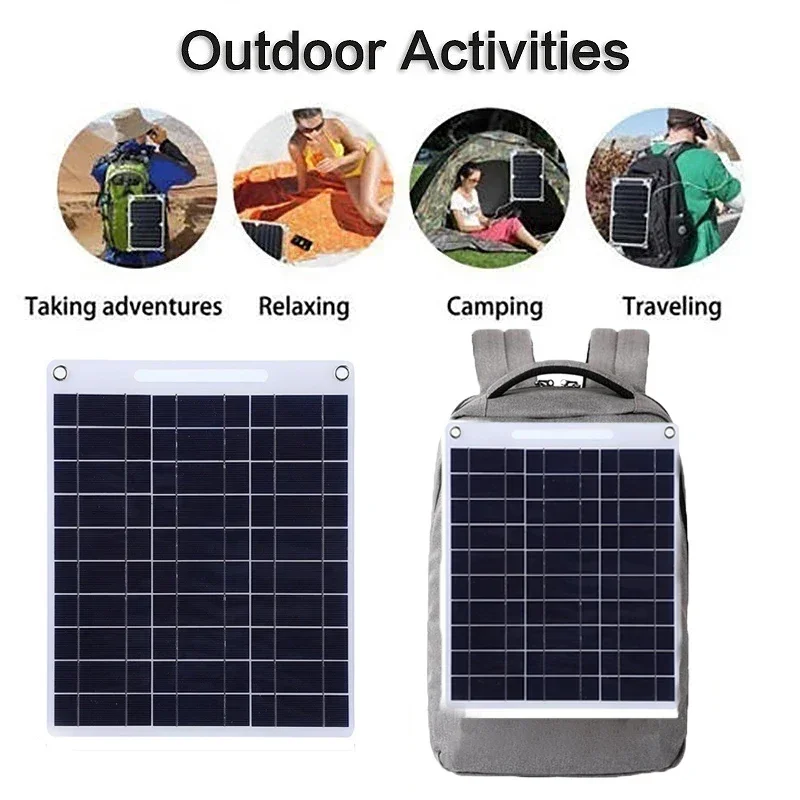 5V ソーラーパネル防水ポータブルデュアル USB 充電器屋 - Solar Emergency Charger のレビューと価格