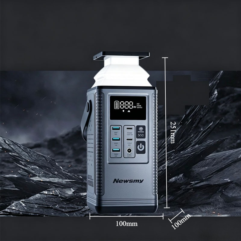 PD100W 80000mAh ポータブル電源 296Wh  - Solar Emergency Charger のレビューと価格