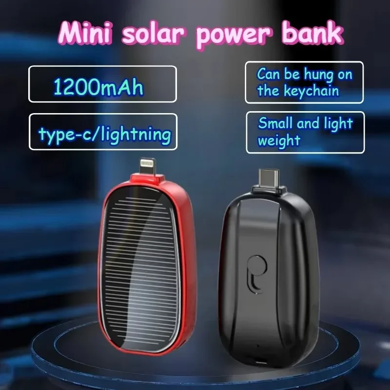 緊急用ソーラーミニポータブル電源、キーホルダー型、小型、屋外 - Solar Emergency Charger のレビューと価格