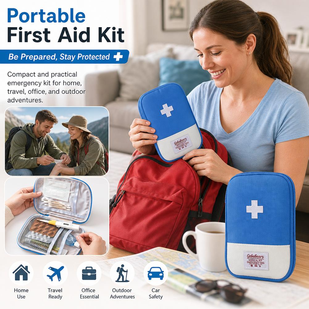 大容量ポータブル救急キットバッグ、家庭、車、旅行、キャンプ、 - Bivy Bag Emergency のレビューと価格