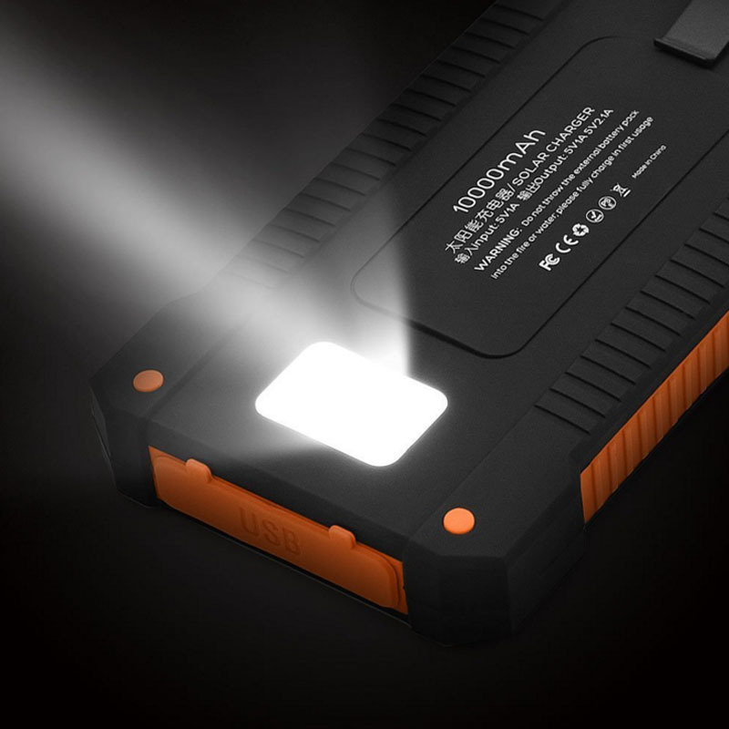 レノボ 500000mAh ソーラーパワーバンク大容量超高速 - Solar Emergency Charger のレビューと価格