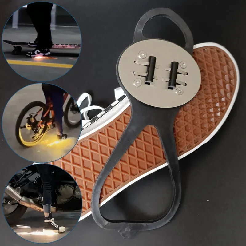 自転車用ペダル式火起こし器、ブレーキスパークメーカー、火打ち - Magnesium Fire Starter のレビューと価格