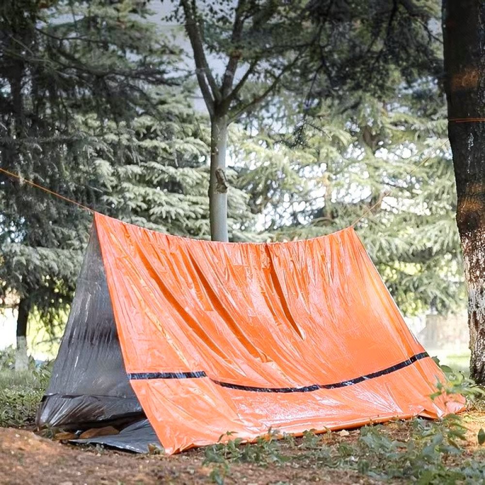 屋外用サバイバル寝袋、保温ブランケット、防水PE素材、キャン - Bivy Bag Emergency のレビューと価格